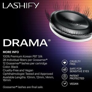 ❤️‍🔥Bundle❤️‍🔥5 drama Lashify gossamer.